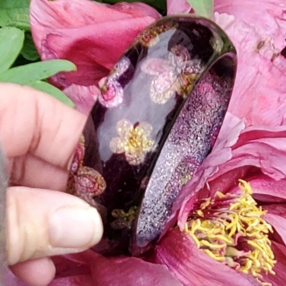 Vintage‎ lucite bangle - Picture 1 of 5